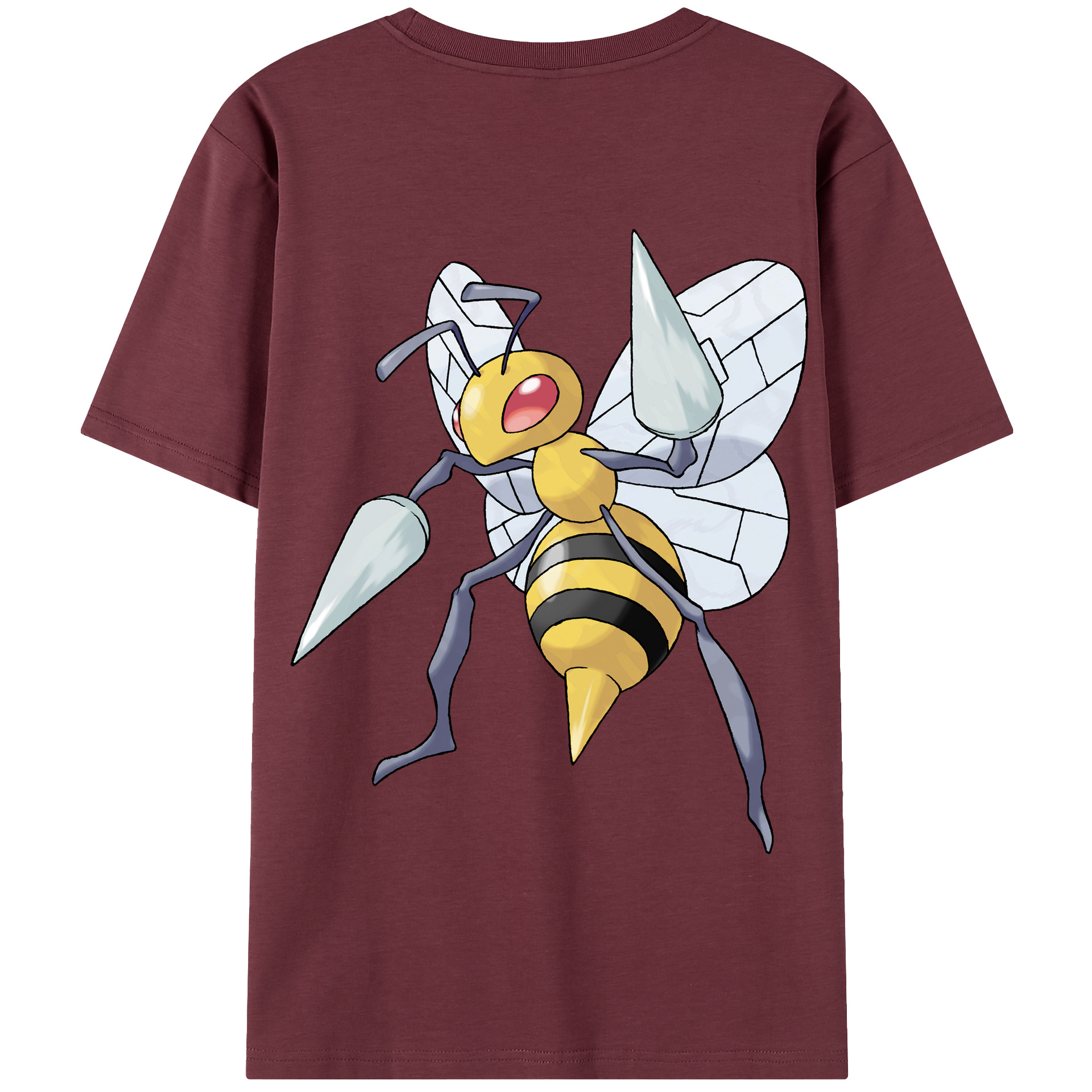 （画像用） ポケットモンスター Pokémon 綿100％半袖Tシャツ（背面プリント）
